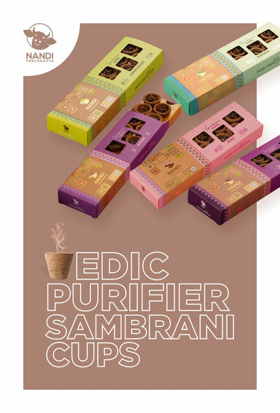 Vedic Purifier Sambrani Cups