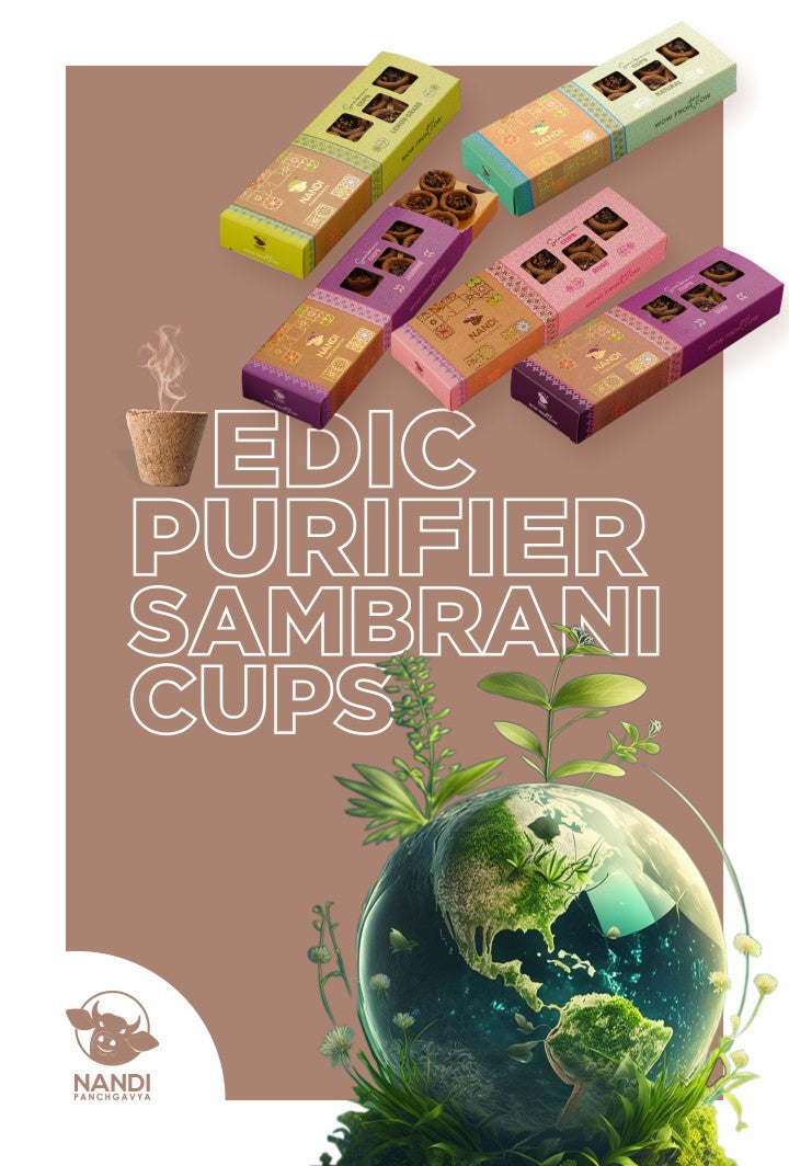 Vedic Purifier Sambrani Cups